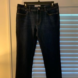 DL 1961 Coco Curvy Straight Leg Jeans - Solo